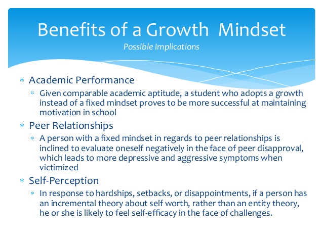 growth mindset scale